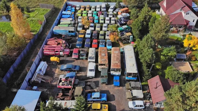 Приют старой техники в Бурцево