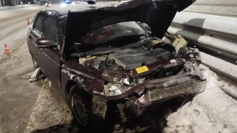 Под Вологдой произошло ДТП с такси