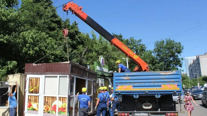 В Вологде уберут самовольно установленные объекты