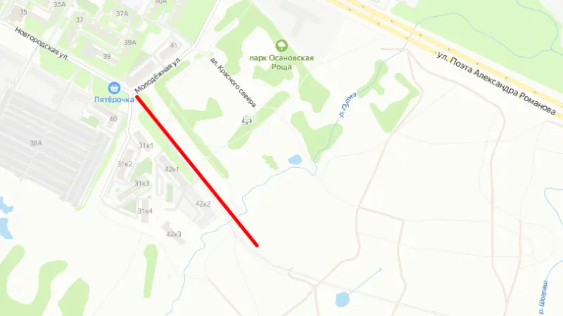 В Вологде продлевают ул. Новгородскую