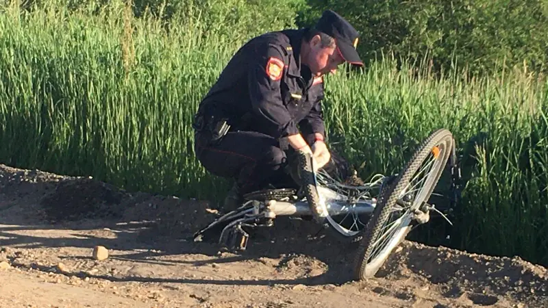 Пассажирский автобус сбил велосипедиста