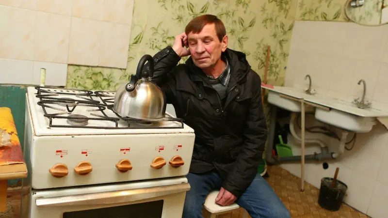 Люди месяц живут без газа и горячей воды