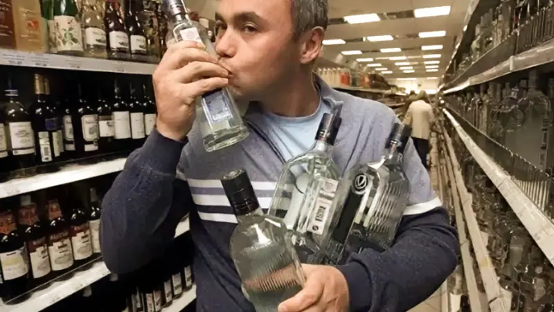 Вологжане пьют много водки