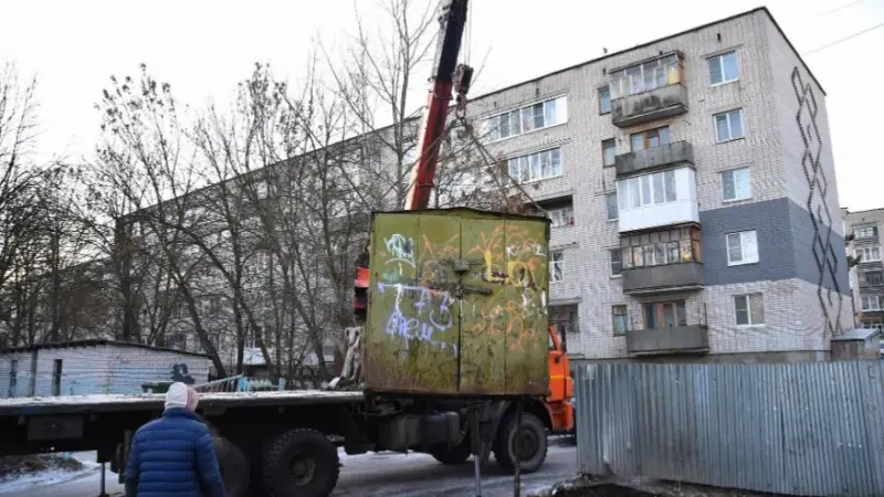 Вологжанка украла гараж
