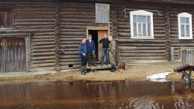 На Вологодчине борются с последствиями паводка