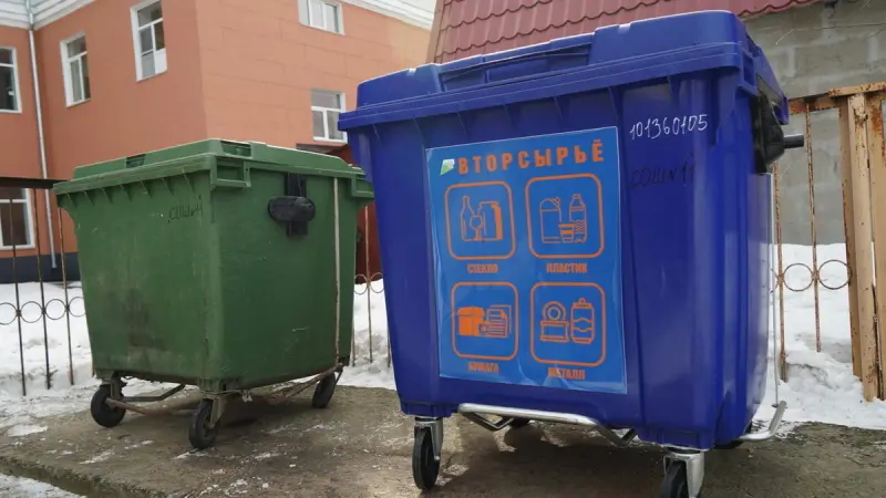 Вологжане пока не научились сортировать мусор