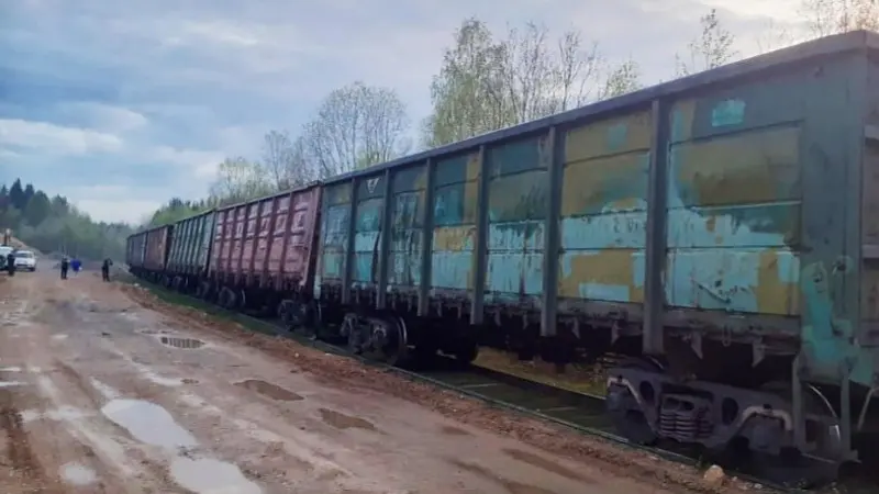 Вагоны сошли с путей под Харовском